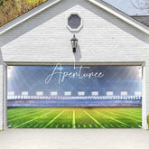 Aperturee - Aperturee Spotlights Football Sport Stadium Garage Door Banner